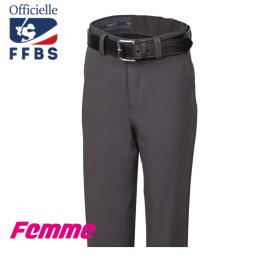 Pantalon Femme d'arbitre de base Baseball à ceinture extensible