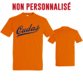 T-shirt coton Cudas orange adulte