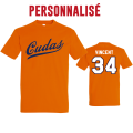 T-shirt coton Cudas orange adulte