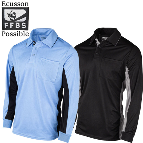 Polo d'arbitre baseball Smitty Pro Flex manches longues