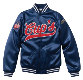 Blouson satiné personnalisé