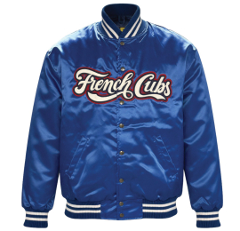 Blouson satiné personnalisé