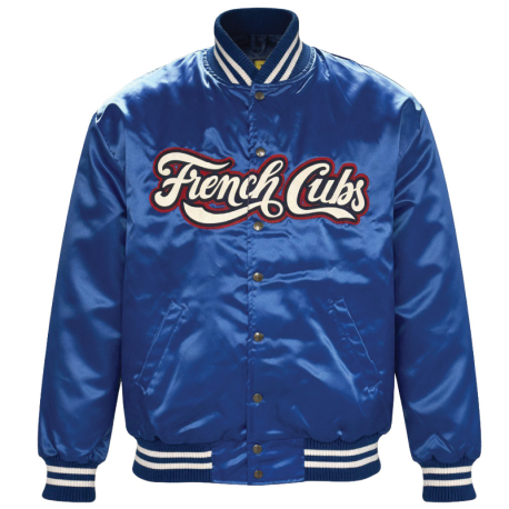 Blouson satiné personnalisé