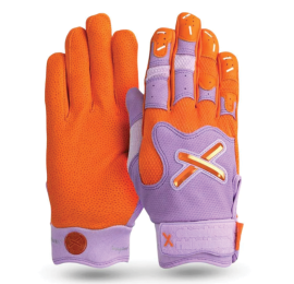 Gants de batting Absolutely Ridiculous lavender orange