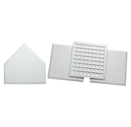 Lot de 4 bases gaufrées Champro
