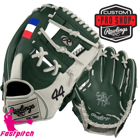 Gant Fastpitch Rawlings HEART OF THE HIDE Customisé