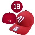 Casquette Flex V rouge OLD SCHOOL
