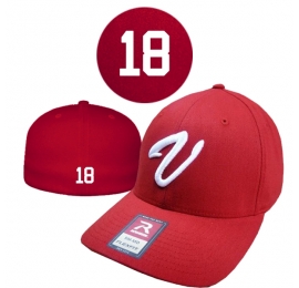 Casquette Flex V rouge OLD SCHOOL