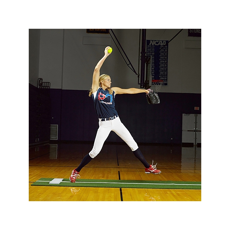 Softball Pitching Mat Jennie Finch Power Line 417 Feet