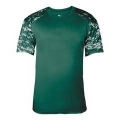 T-shirt Camo Badger Dark Green