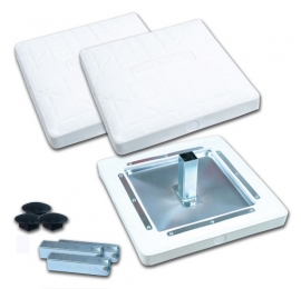 Base moulée style pro à sceller Champro