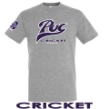 T-shirt coton PUC Baseball/Softball/Cricket gris