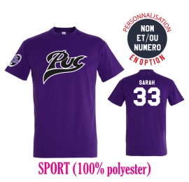 T-shirt Sport PUC violet