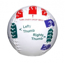 Pour apprendre à lancer ou se perfectionner, balle Christie Ambrosi's 11" Softball Pitching Trainer