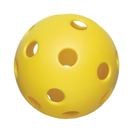 Balle wiffle de Softball Markwort 12 pouces jaune