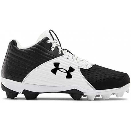 UnderArmour Leadoff Mid RM noir-blanc